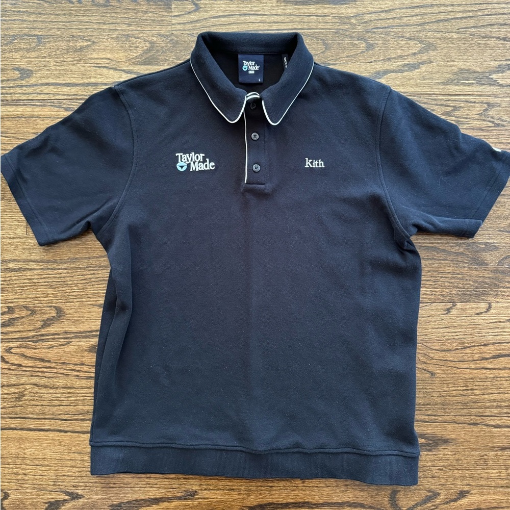 Kith x Taylormade The Turn Polo black